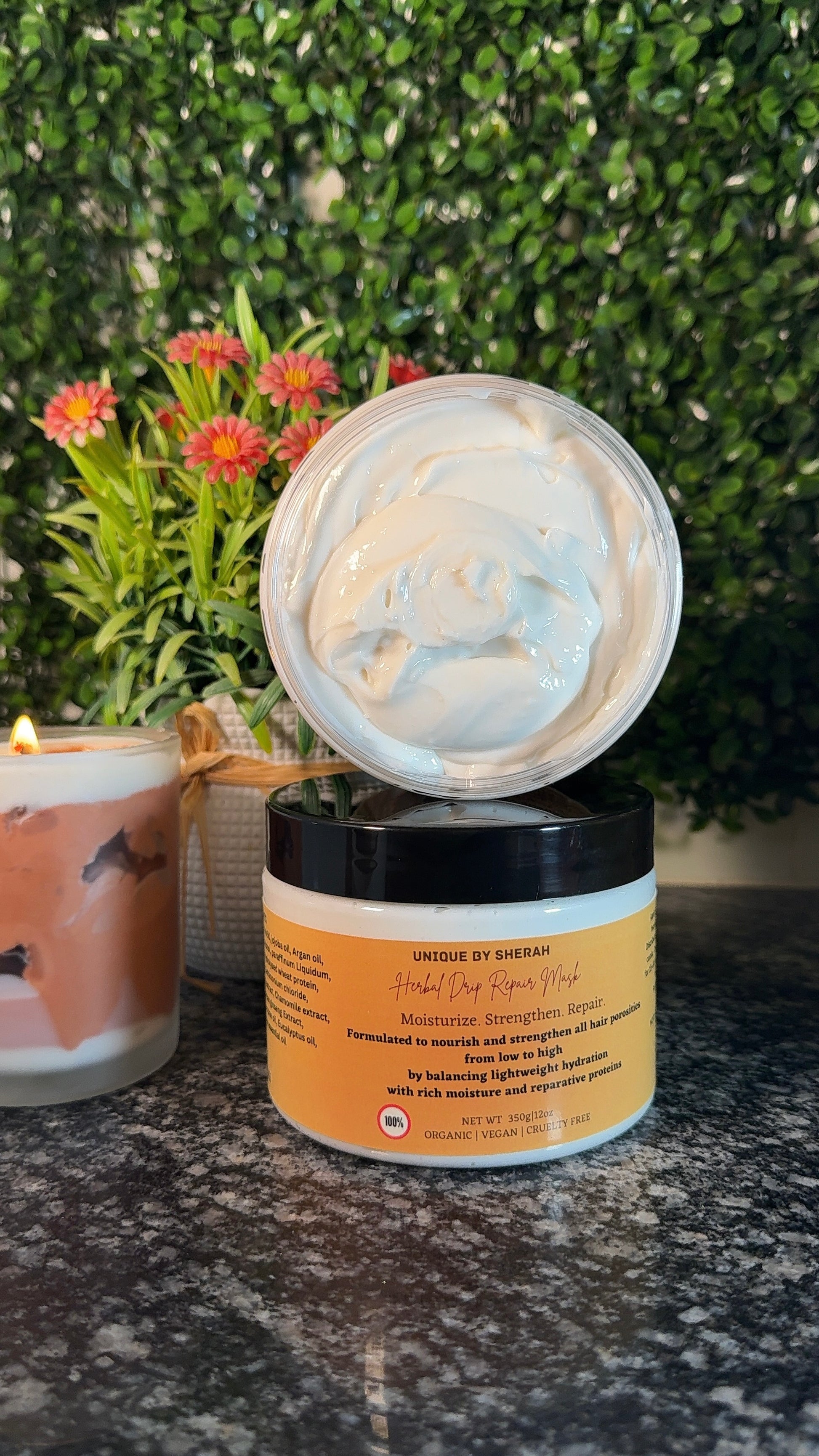 HERBAL DRIP REPAIR MASK(Deep conditioner)