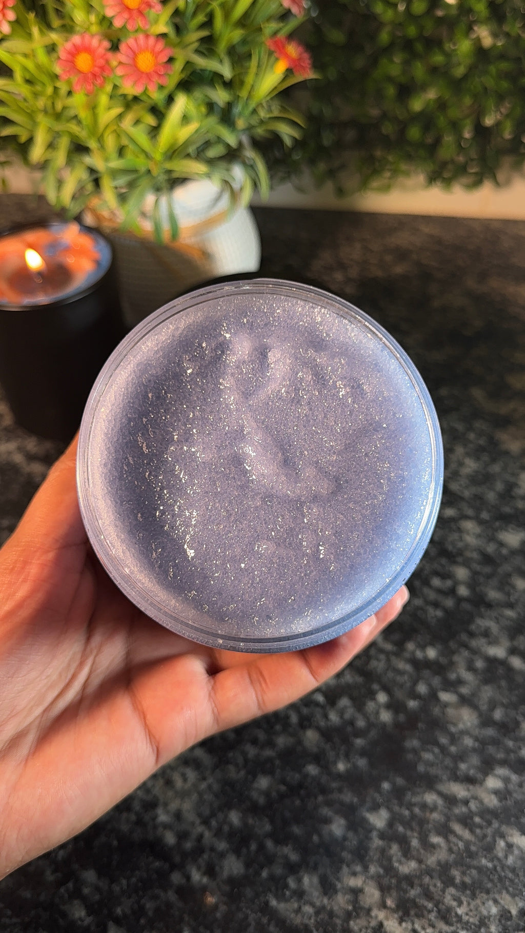 BLUE RASPBERRY EXFOLIATING FOAMING SCRUB