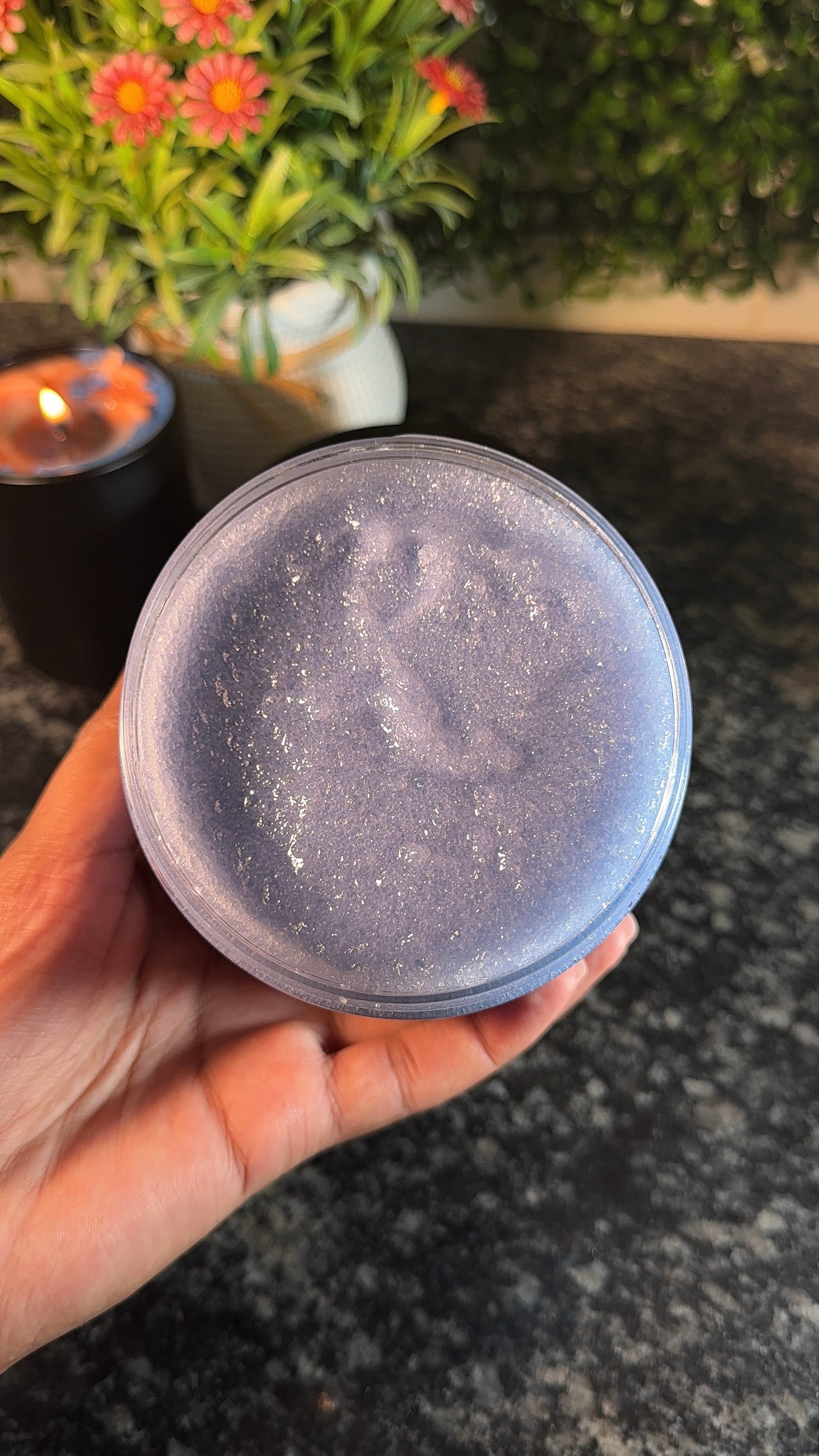BLUE RASPBERRY EXFOLIATING FOAMING SCRUB