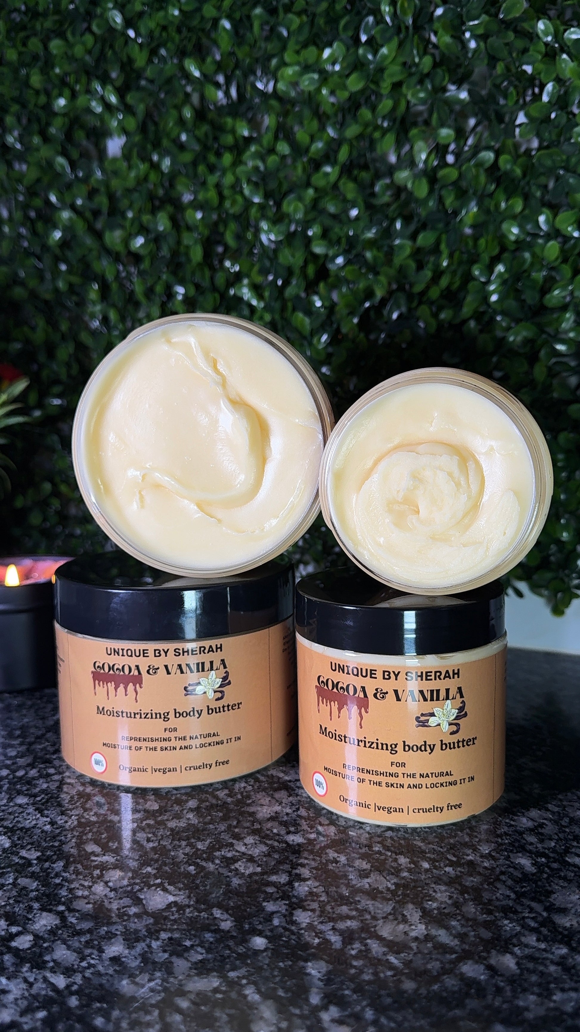 COCOA & VANILLA MOISTURIZING BODY BUTTER