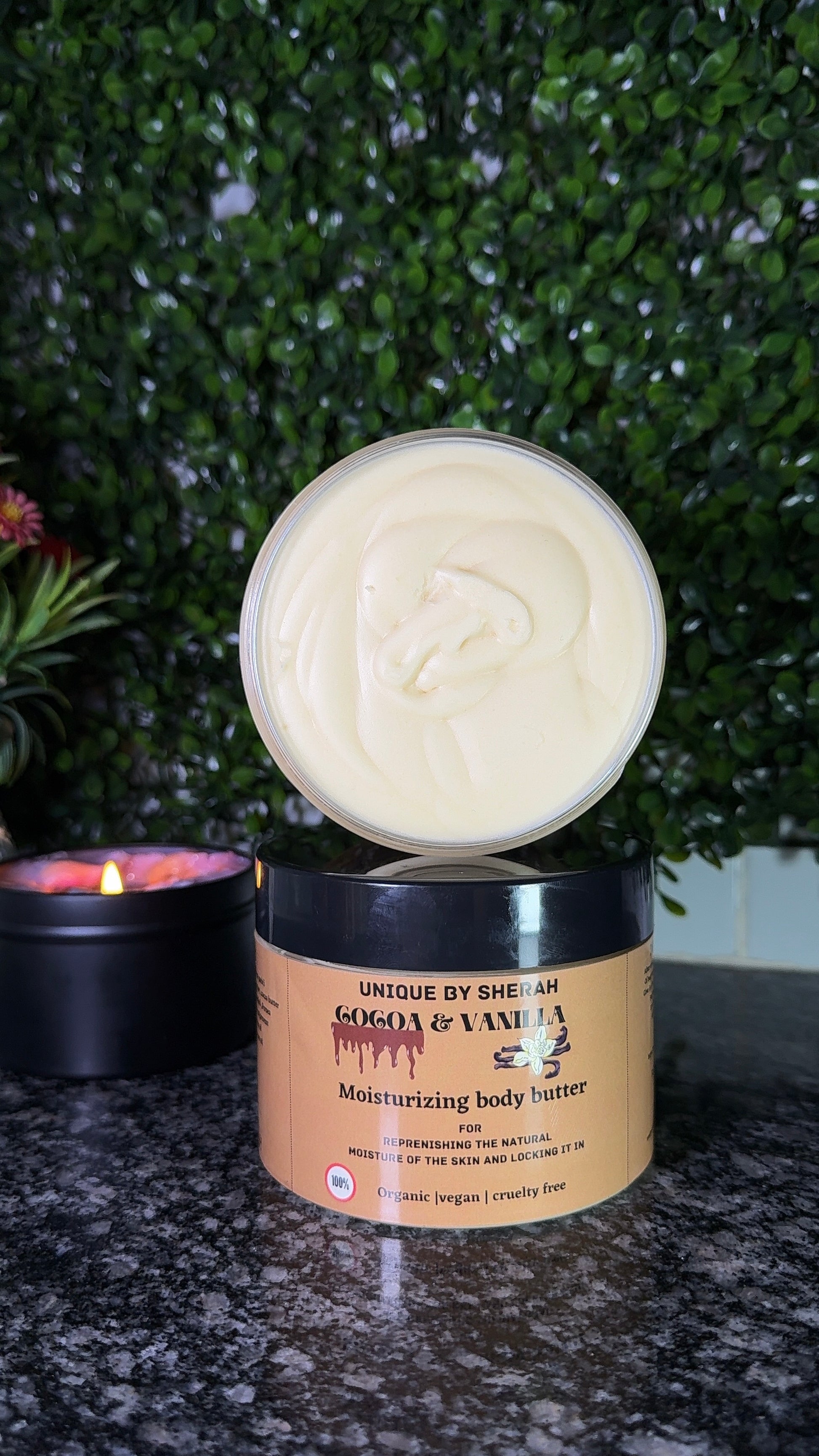 COCOA & VANILLA MOISTURIZING BODY BUTTER