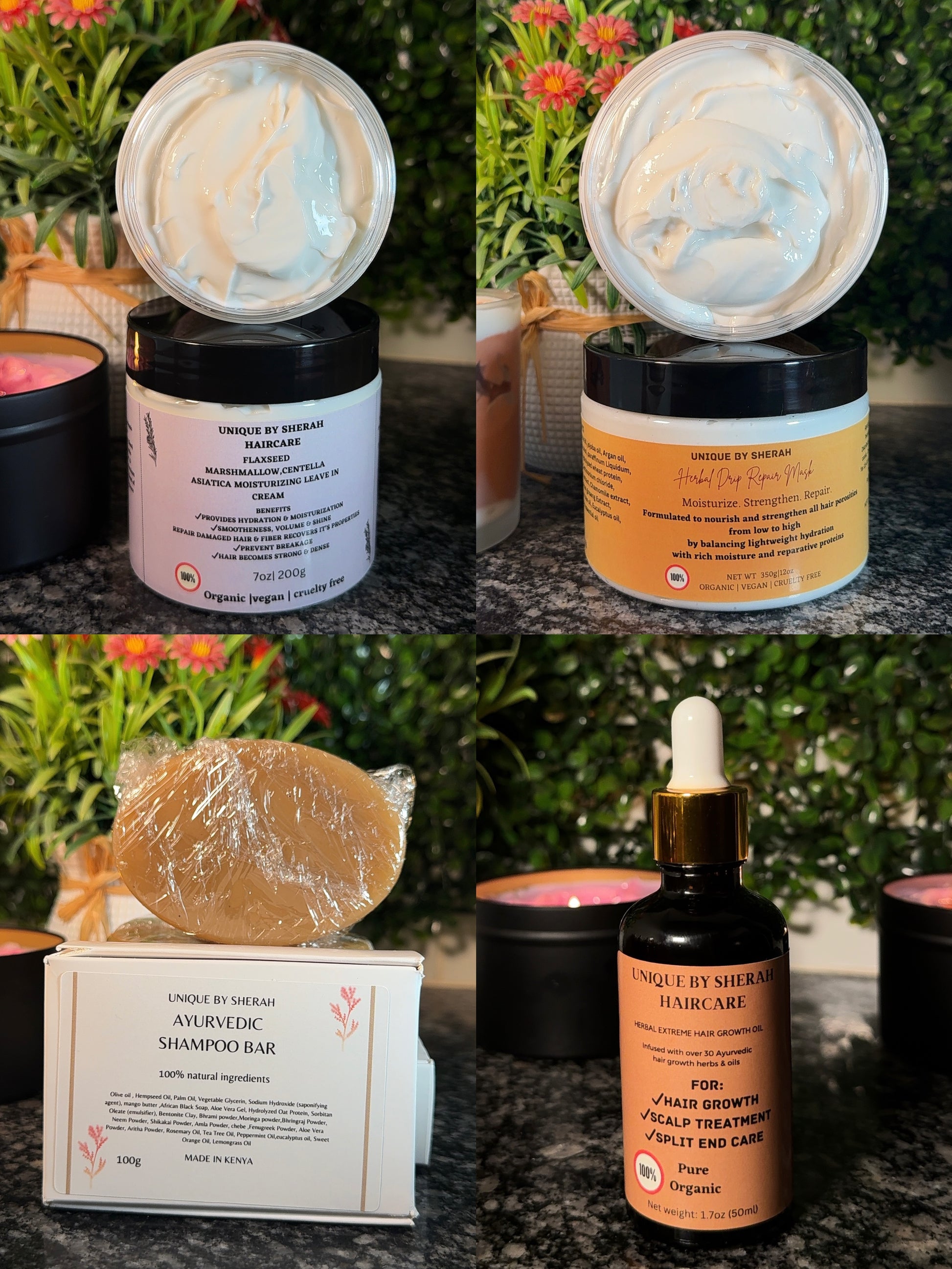 HAIR GROWTH & MOISTURE RETENTION KIT